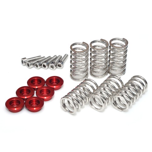 Red spring collar set - set, for