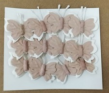 12 PEZZI Farfalla media 3 cm