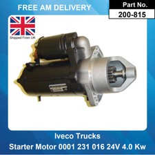 Starter Motor For Iveco