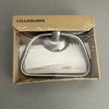 Porta asciugamani IKEA nichel spazzolato (LILLHOLMEN 501.493.86) nuovo/sigillato