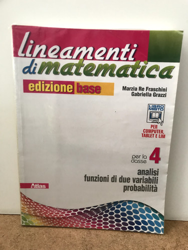 Lineamenti matematica - di,