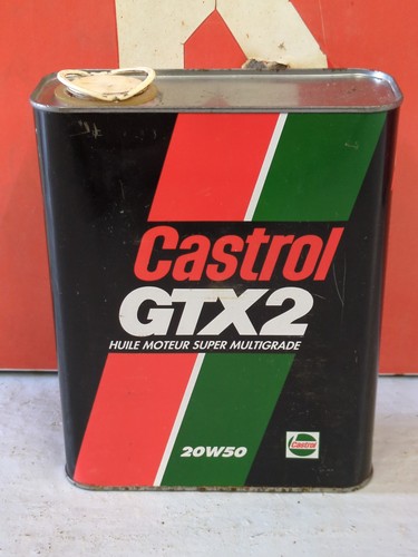Vintage french castrol gtx - french,