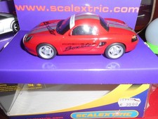 SCALEXTRIC SLOT SCALA 1/32 PORSCHE BOXTER "RED 04" CONDIZIONI MINT BOX. C2478