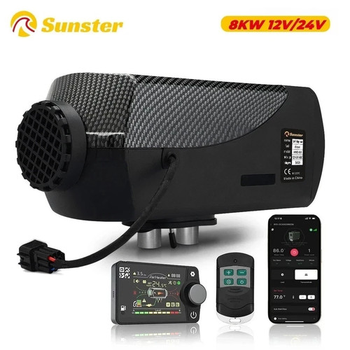 Sunster 12v 24v 8kw - 12v,