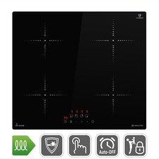Piano Cottura Induzione 60cm 7 kW 4 zone di cottura 9 livelli di potenza