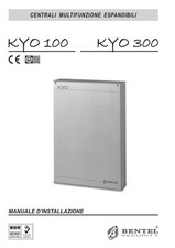 Manuale installazione centrale antintrusione Bentel Kyo 100 - Kyo 300