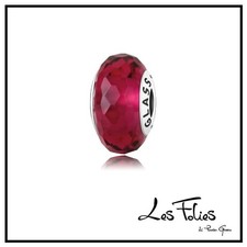 Charm Murrina Rosso vetro di