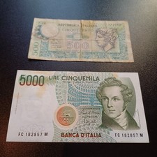 Vecchie Banconote Italiane