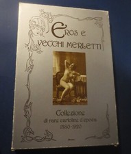 EROS E VECCHI MERLETTI - COLLEZIONE DI RARE CARTOLINE D'EPOCA 1880 - 1920