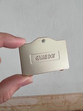 Battery cover coperchio batteria per GameBoy Advance SP Rosso Oro con vite NEW