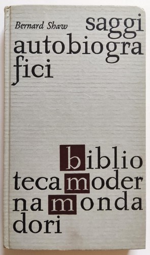Libro saggi autobiografici - saggi,