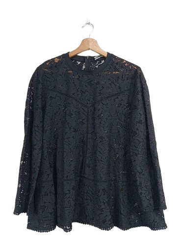 Zara blusa merletto donna - blusa,