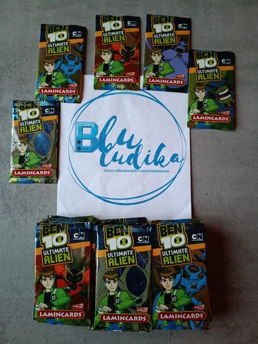 Bustine lamincards ben ten - bustine,