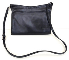 Borsa Borsetta a Tracolla Donna Francesco Biasia in Pelle Nera Made in Italy