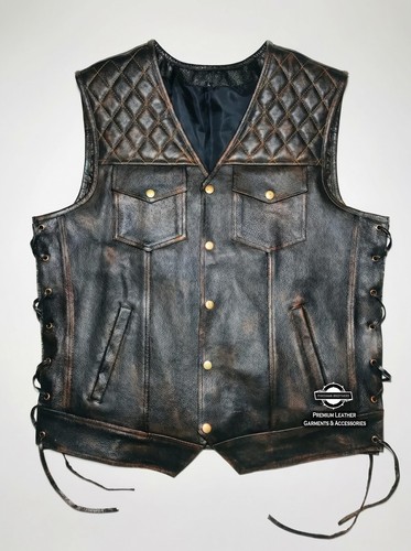 Giubbotto moto uomo - vera, pelle