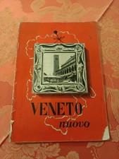 VENETO NUOVO Libro Scolastico Antico Anni '50 Storia Geografia Feltre