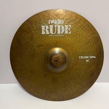 Piatto PAISTE RUDE CRASH RIDE