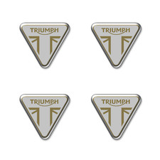 4 ADESIVI TRIUMPH LOGO