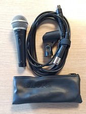 SHURE PG58 - MICROFONO DINAMICO + CUSTODIA + CAVO XLR + SUPPORTO