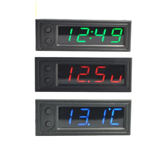 Orologio digitale auto 1 - orologio, 3