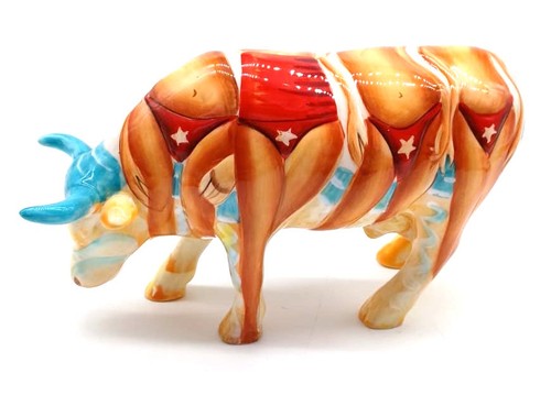 Cow parade beach - parade,