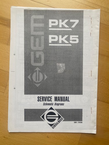 Gem generalmusic pk7 - generalmusic, pk5