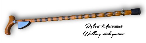 Walking stick guitar one - walking,