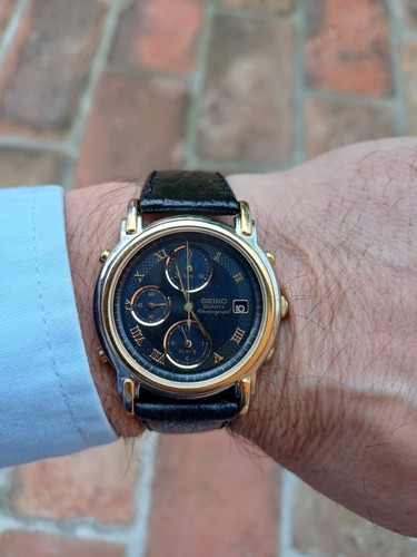 Seiko quartz chronograph - quartz,
