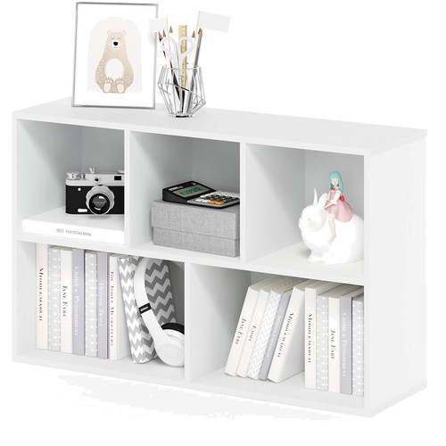 Libreria bianca minimalista - , 5