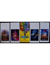 lotto 5 locandine LEGO movie batman tartarughe ninja piece B295