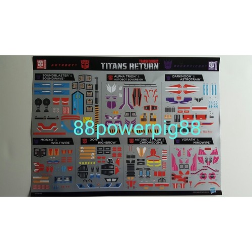 Set adesivi transformers - set,