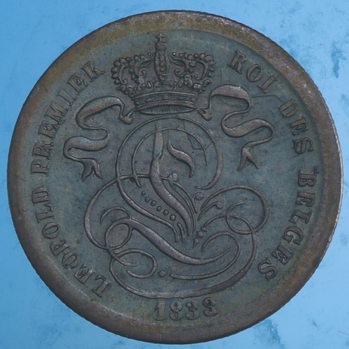 Belgio leopoldo centime 1883 - belgio,