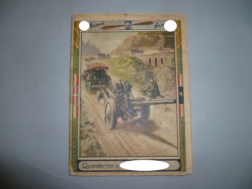 Vecchio quaderno nuove armi - quaderno,