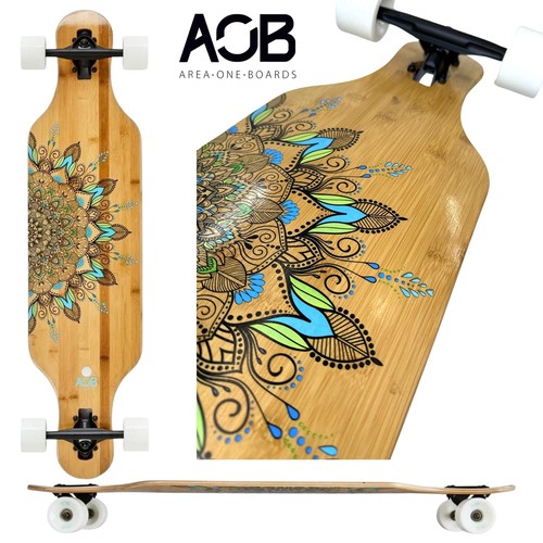 Aob mandala completo longboard - mandala,