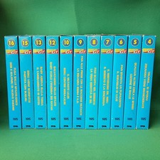 n° 11 VHS Dragon Ball GT n° 4-5-6-7-8-9-10-12-13-15-16 DeAgostini USATI BUONI