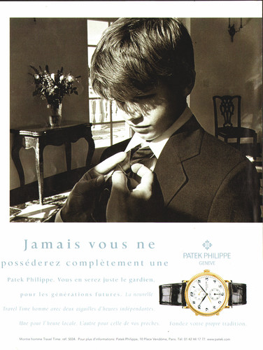Pub montres patek - montres, philippe