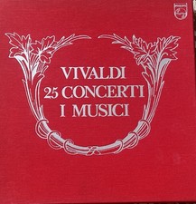 Cofanetto 5 Vinili Vivaldi 25 Concerti