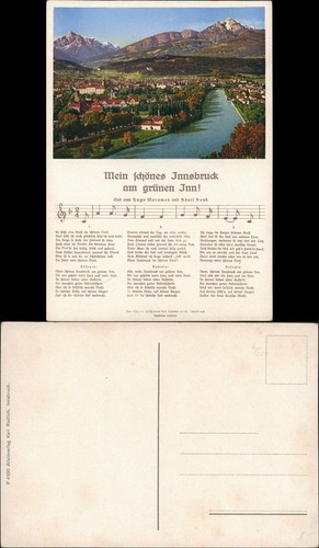 Cartolina innsbruck città - innsbruck,