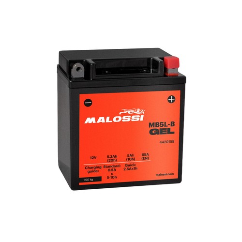 Batteria malossi mb5l gel - mb5l-b,
