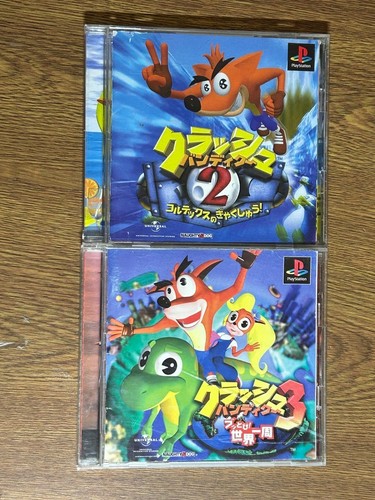 Crash bandicoot set - crash, ps1