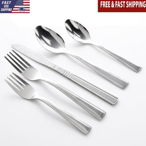 Set posate acciaio - acciaio, 45pz