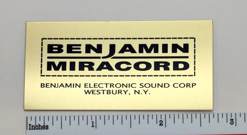 Benjamin miracord giradischi - benjamin,