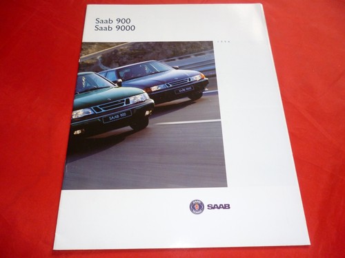 Brochure saab 900 - brochure, se