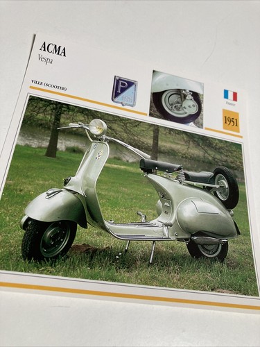 Acma vespa 125 1951 - acma,