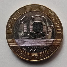 REPUBBLICA FRANCESE MONETA 10