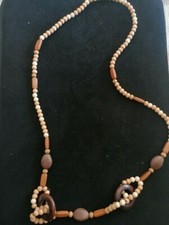 Collana etnica legno - etnica,