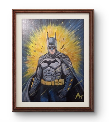 Batman explosions 9x12 - batman,