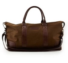 Borsa weekend Barbour marrone palestra Holdall nuova unisex ideale regalo natale
