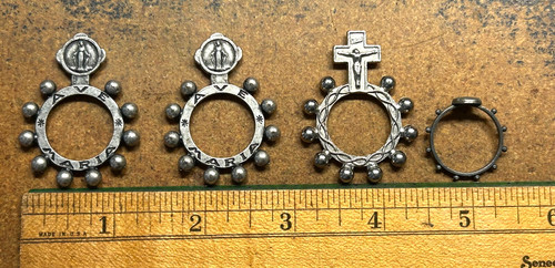 Lotto quattro anelli rosario - anelli,