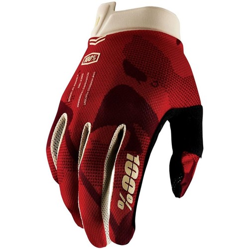 Guanto 100 itrack rosso camo - guanto,